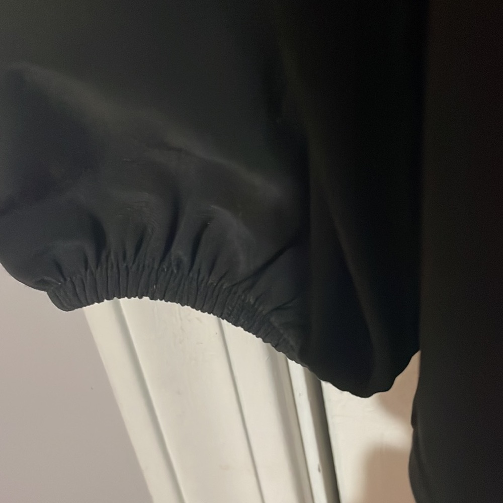 Embroidered-Mesh Raglan Top - Picture 3 of 6